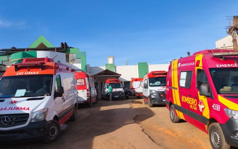 Acidente entre van, caminhonete e caminhão deixa oito mortos em Goiás